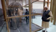 शेर से मिलाई नजरें, चिंपैंजी को किया दुलार, शावकों को पिलाया दूध! वनतारा में दिखा PM मोदी का जुदा अंदाज; देखें तस्वीरें