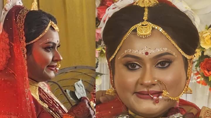 বাংলার টেবিল টেনিস তারকাকে জীবনের নতুন অধ্যায়ের জন্য শুভেচ্ছা জানাচ্ছেন সকলে। - নিজস্ব চিত্র ও পিটিআই