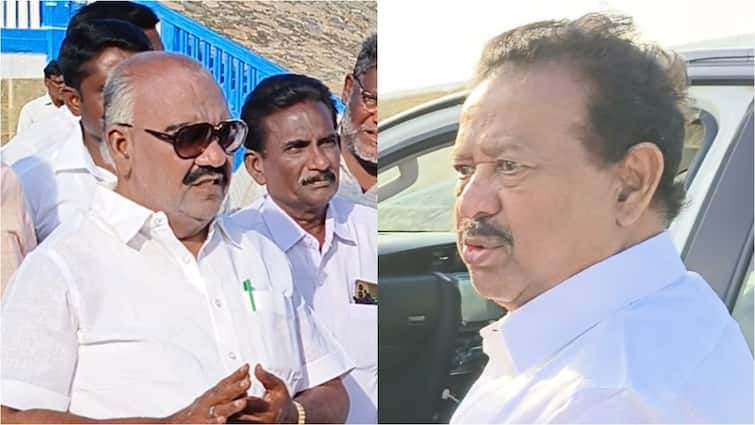 Gingee masthan vs minister ponmudi Faction conflict in veedur dam tnn அமைச்சர் பொன்முடி vs செஞ்சி மஸ்தான்; வீதிக்கு வந்த கோஷ்டி மோதல்... அப்செட்டில் பொன்முடி