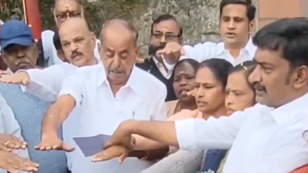 Did DMK Worker Attempt Theft During Anti Hindi Protest Annamalai Stokes Row With Video Did DMK Worker Attempt Theft During Anti-Hindi Protest? Annamalai Stokes Row With Video
