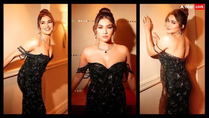 રિદ્વિમા પંડિતે ગઈકાલે રાત્રે (૪ માર્ચ, ૨૦૨૫) ઇન્સ્ટાગ્રામ પર તેના કિલર લૂકના સુંદર ફોટા શેર કર્યા. ચાહકો આ તસવીરો પરથી નજર હટાવી શકતા નથી