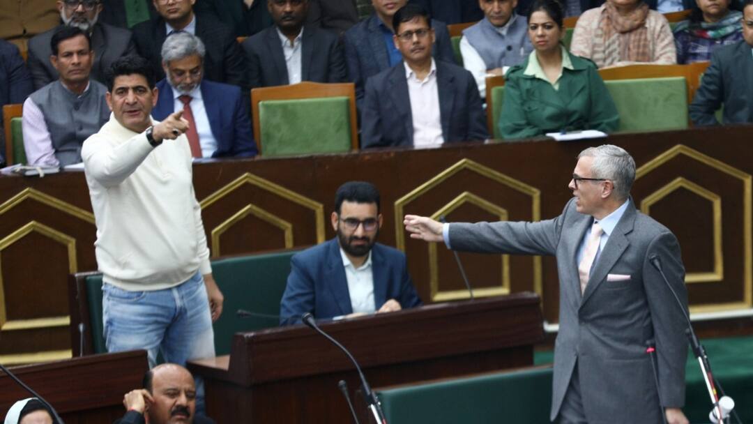 BJP Stages Walkout From J&K Assembly After Speaker Expunges Remarks on 1931 Martyrs BJP Stages Walkout From J&K Assembly After Speaker Expunges Remarks On 1931 Martyrs