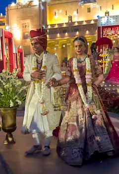 शिवराज सिंह चौहान के बेटे कार्तिकेय और अमानत बंसल के विवाह की पहली झलक, देखें भव्य शादी की तस्वीरें