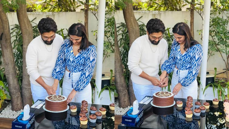 Allu Arjun, Sneha Reddy Celebrate 14th Wedding Anniversary Together, See Pics