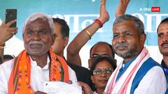 झारखंड: बीजेपी विधायक दल के नेता चुने गए बाबूलाल मरांडी, चंपाई सोरेन ने दी बधाई