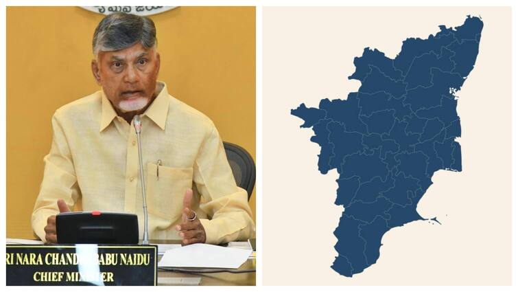 Chandrababu Naidu praises Tamil Nadu after hindi row says Tamilians performs extremely well 