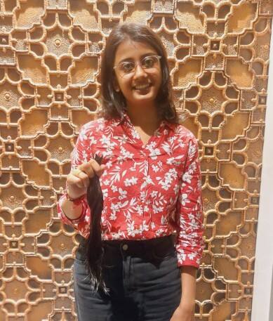 નેશનલ હેર ડોનેશન ડે, કેન્સર પીડિત લોકો માટે દર્શન પરમારે બીજી વખત વાળ ડોનેટ કર્યા