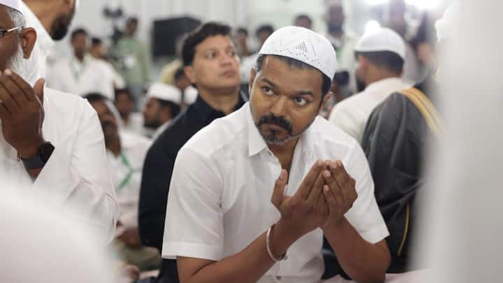 TVK chief Vijay organised an iftar gathering in Chennai on Friday during the sacred month of Ramzan. Iftar is the evening meal Muslims eat to break their fast during Ramadan.