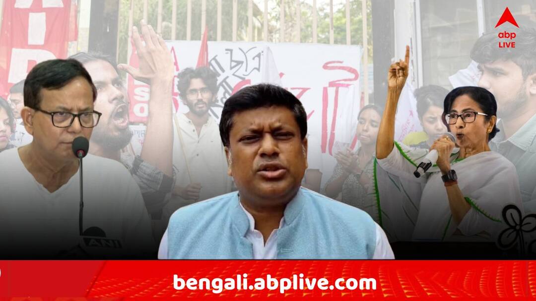 Sukanta On Mamata: 'বামেদের জাগানোর চেষ্টা চলছে..' ! যাদবপুরকাণ্ডের পর সুকান্তর নিশানায় ব্রাত্য-মমতা Jadavpur University Incident BJP Leader Sukanta Majumdar attacks CPM Left Front TMC Mamata Banerjee and Bratya Basu on WB Assembly Election 2026 Sukanta On Mamata: 'বামেদের জাগানোর চেষ্টা চলছে..' ! যাদবপুরকাণ্ডের পর সুকান্তর নিশানায় ব্রাত্য-মমতা