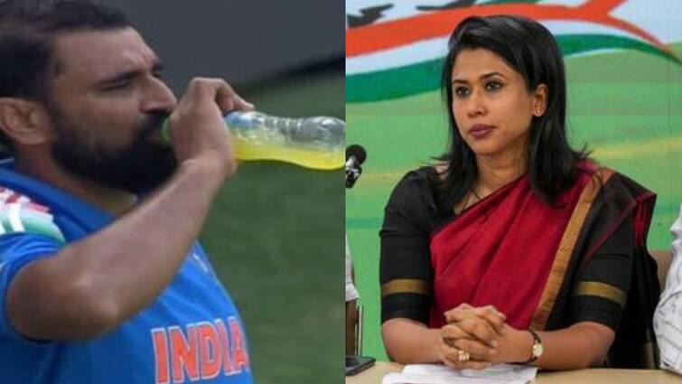 shama mohamed who called rohit sharma mota give a statement on mohammed shami not fasting ind vs nz champions trophy final रोहित को मोटा कहने वाली शमा मोहम्मद ने शमी के रोजा न रखने पर दिया बयान, फिर मच सकता है बवाल