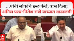 Nitesh Rane | हे कसली तक्रार करतात, यांनी लोकांचे छळ केले; अनिल परब VS नितेश राणे यांच्यात खडाजंगी