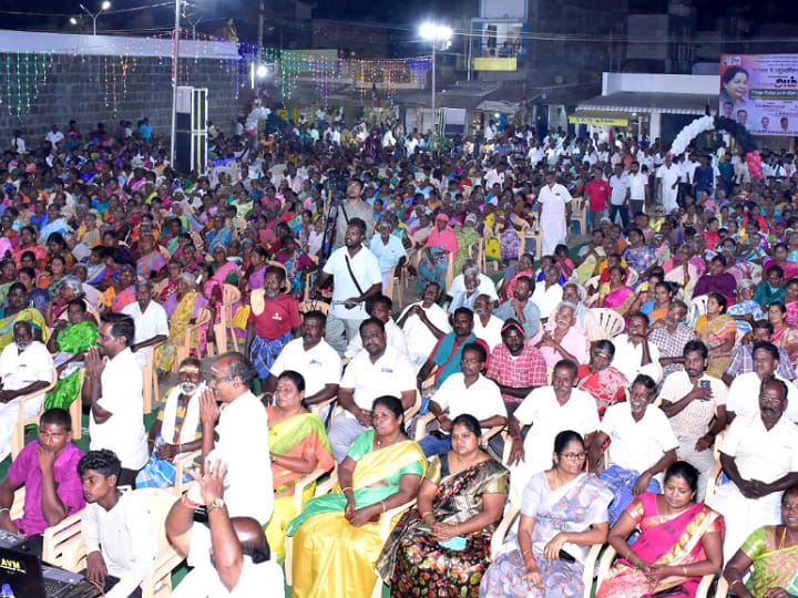 மின்சார கட்டணத்தை குறைப்போம் என்று திமுகவினர் சொல்லிவிட்டு 54 சதவீதம் உயர்வு வருடத்திற்கு 6 சதவீத மின்சார கட்டண உயர்வு - முன்னாள் அமைச்சர் எம்.ஆர்.விஜயபாஸ்கர் பேச்சு.