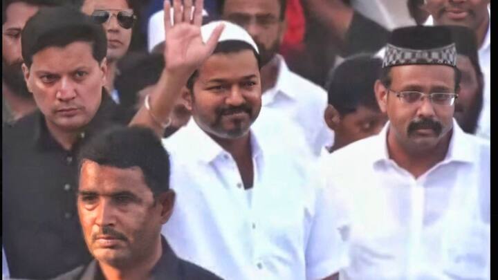 சென்னை ராயப்பேட்டையில் நடைபெற்ற இஃப்தார் நிகழ்ச்சியில் விஜய்