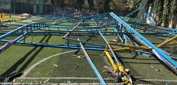 रोहित शर्माच्या नेतृत्त्वात भारतीय क्रिकेट संघ चॅम्पियन्स ट्रॉफीच्या अंतिम फेरीत पोहोचला आहे. भारताचा न्यूझीलंड विरुद्ध सामना 9 मार्चला होणार आहे. त्यापूर्वीच रोहित शर्मानं जिथं क्रिकेटचे धडे घेतले तिथली खेळपट्टी आणि नेटस म्हाडानं हटवले आहेत.