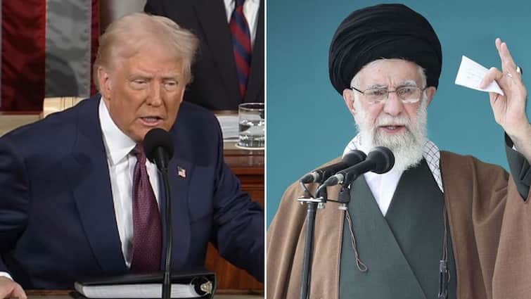 US Iran Nuclear Deal Donald Trump Writes To Iran Supreme Leader Trump Wants To Negotiate Nuclear Deal With Iran, Write Letter To Khamenei