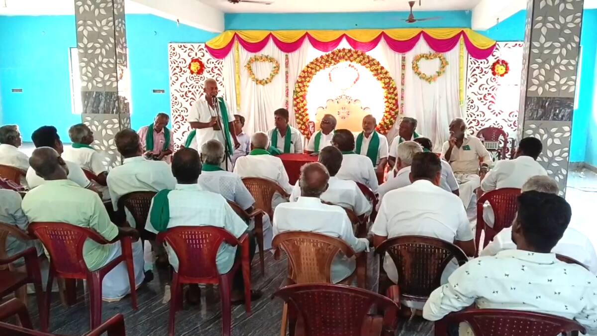 மார்ச் 25 -ஆம் தேதி ஆயிரக்கணக்கான விவசாயிகள் பங்கேற்கும் மாபெரும் உண்ணாவிரதப் போராட்டம் - பி.ஆர். பாண்டியன் அறிவிப்பு...!