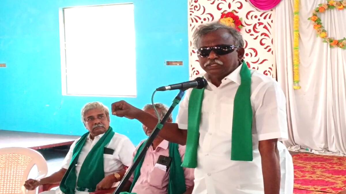 மார்ச் 25 -ஆம் தேதி ஆயிரக்கணக்கான விவசாயிகள் பங்கேற்கும் மாபெரும் உண்ணாவிரதப் போராட்டம் - பி.ஆர். பாண்டியன் அறிவிப்பு...!