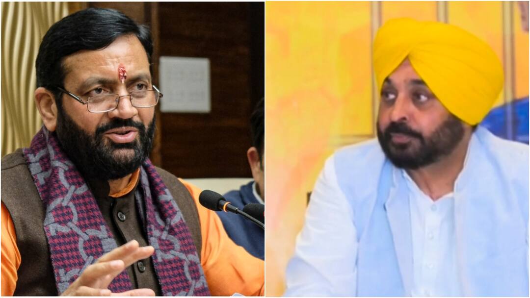 'किसानों से करें बात और समस्या सुनकर...', नायब सिंह सैनी ने भगवंत मान को दी नसीहत Nayab Singh Saini advised cm bhagwant mann to hold talk with protesting farmers 'किसानों से करें बात और समस्या सुनकर...', नायब सिंह सैनी ने भगवंत मान को दी नसीहत