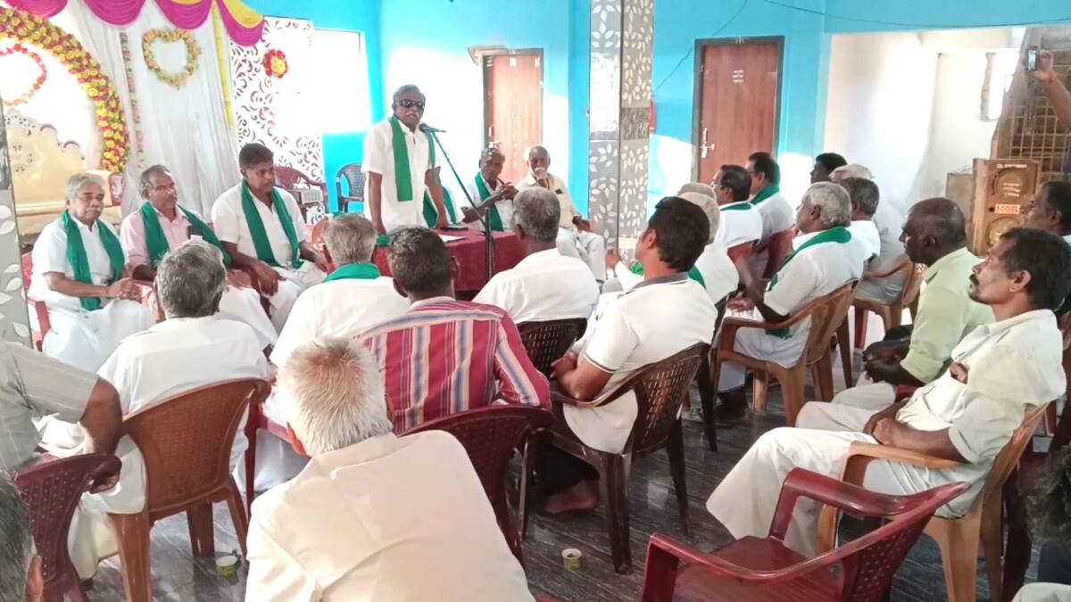 மார்ச் 25 -ஆம் தேதி ஆயிரக்கணக்கான விவசாயிகள் பங்கேற்கும் மாபெரும் உண்ணாவிரதப் போராட்டம் - பி.ஆர். பாண்டியன் அறிவிப்பு...!