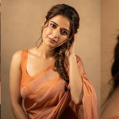 Ashika Ranganath: చిరంజీవి 'విశ్వంభర' హీరోయిన్ ఆషికా రంగనాథ్ లేటెస్ట్ శారీ ఫోటోలు