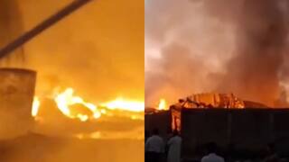 Gujarat Fire News More than 15 junk warehouses burnt in Vapi Valsad |  Gujarat:        ,    15