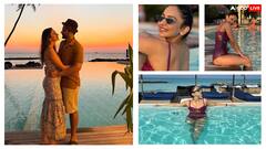 कभी पति संग हुईं रोमांटिक, तो कभी बिकिनी पहनकर की पूल पार्टी, मालदीव में रकुल प्रीत सिंह ने की जमकर मस्ती