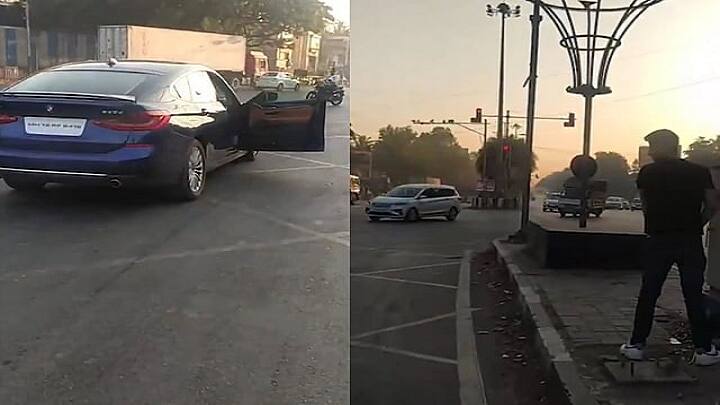 Pune Man Who Stopped BMW To Urinate In Public Records Apology Video Surrenders 
