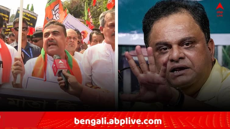 BJP Leader Suvendu Adhikari claims JU Bratya Basu Attacked incident is totally got up and TMC Firhad Hakim CPM MD Selim setting Suvendu on JU:  যাদবপুরকাণ্ডে বিস্ফোরক দাবি, কোনটাকে 'গট-আপ' বললেন শুভেন্দু ?