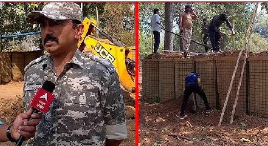 Gadchiroli Naxalite Area : नक्षलवाद्यांना आता छत्तीसगड सीमेतून नो एन्ट्री; सीमेवर प्रवेशद्वार असलेल्या गावात पोलिसांनी 24 तासात उभारलं मदत केंद्र Gadchiroli Naxal news Naxalites now have no entry through Chhattisgarh border Police set up a help center in a village with an entrance on the border within 24 hours marathi news Gadchiroli Naxalite Area : नक्षलवाद्यांना आता छत्तीसगड सीमेतून नो एन्ट्री; सीमेवर प्रवेशद्वार असलेल्या गावात पोलिसांनी 24 तासात उभारलं मदत केंद्र