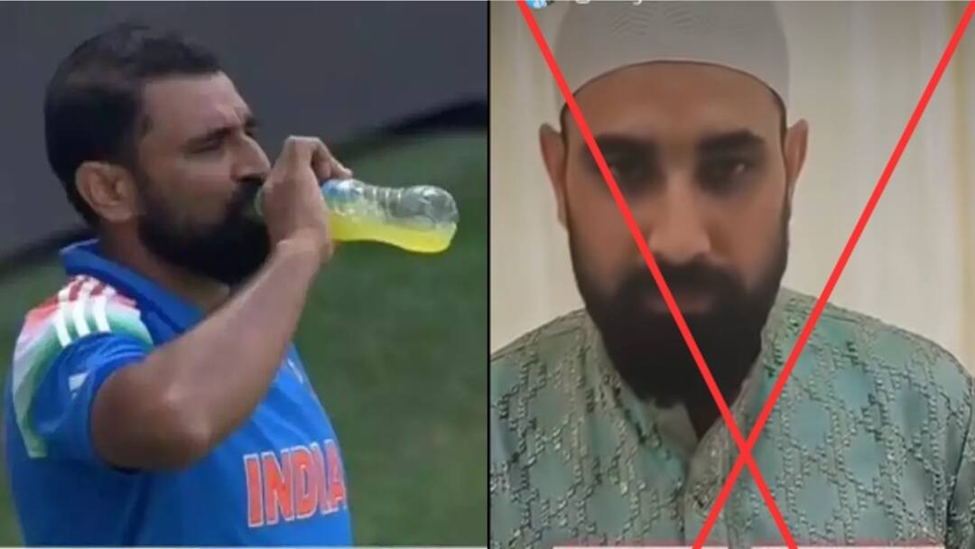 Fact Check: நோன்பில் தண்ணீர் குடித்ததற்கு மன்னிப்பு கேட்டாரா முகமது ஷமி? உண்மை இதுதான் மக்களே! Edited clip shared as cricketer Mohammad Shami remarks on breaking Ramzan fast know fact check Fact Check: நோன்பில் தண்ணீர் குடித்ததற்கு மன்னிப்பு கேட்டாரா முகமது ஷமி? உண்மை இதுதான் மக்களே!