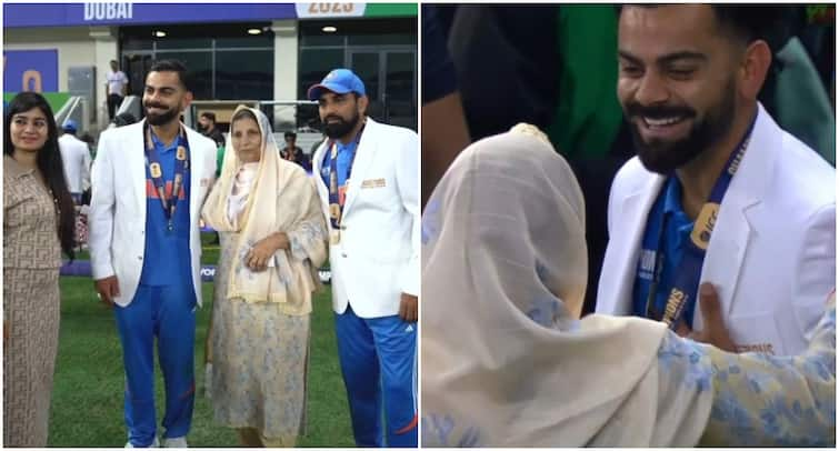 Virat Kohli Shares Special Moment With Shami's Mom - WATCH