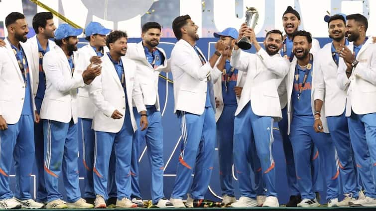 IND vs NZ Champions Trophy 2025 Jio Hotstar live streaming viewership surges over 90 1 crore IND vs NZ: ચેમ્પિયન ટ્રોફીની ફાઇનલે રચ્યો ઈતિહાસ, ઓનલાઇન વ્યુઅરશિપ 90 કરોડ પહોચી, તોડ્યા તમામ રેકોર્ડ