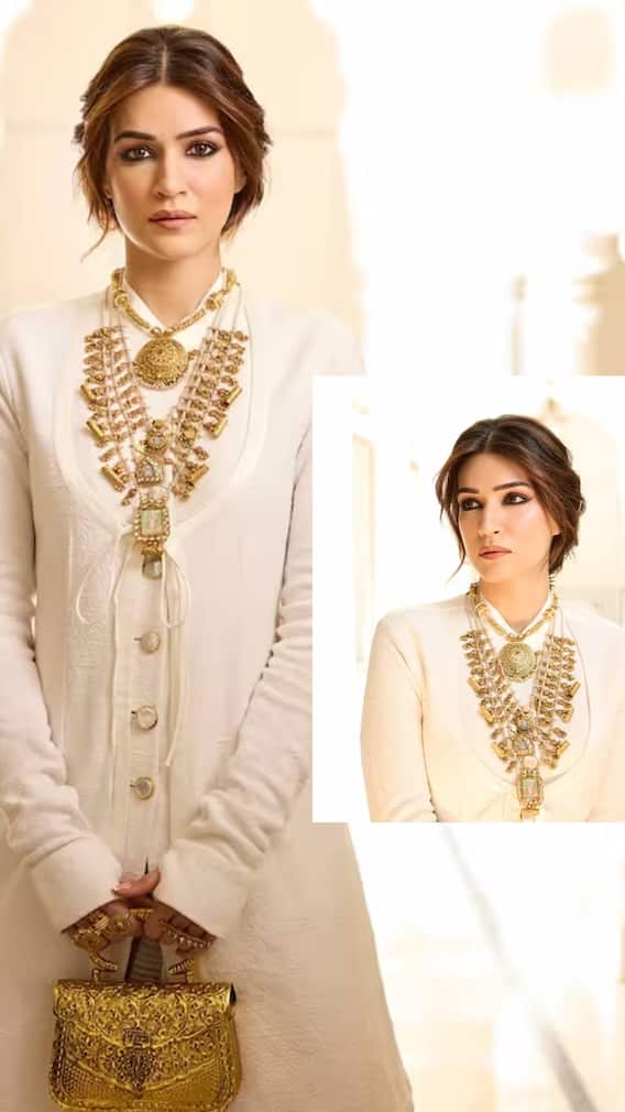 क्रिती सेननचा 'रॉयल क्वीन' लूक दिसतोय शोभून!