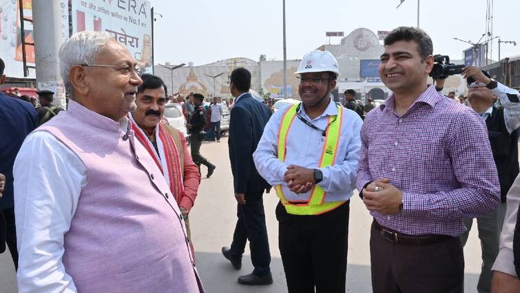 CM Nitish kumar inspection progress of construction work of Patna Metro Rail Project Patna Metro: 15 अगस्त से पटना में कहां से कहां तक चलेगी मेट्रो? जान लीजिए, CM नीतीश कुमार ने किया निरीक्षण