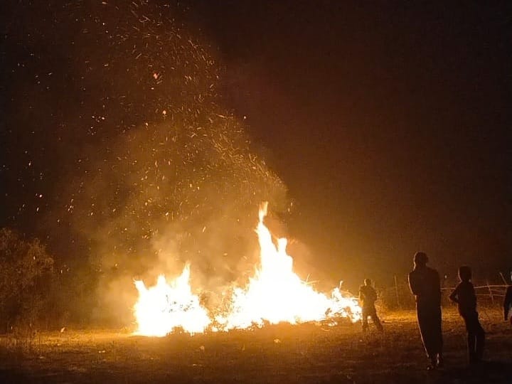 अहकूटा भयत्रस्तै: कृता त्वं होलि बालिशै: अतस्वां पूजयिष्यामि भूति-भूति प्रदायिनीम। - હોલિકા દહનની રાત્રે આ મંત્રનો એક માળા, ત્રણ માળા અથવા પાંચ માળા વિષમ સંખ્યામાં જાપ કરો. એવું માનવામાં આવે છે કે તેના પ્રભાવથી બધા કાર્યો પૂર્ણ થાય છે અને તે સુખ, સમૃદ્ધિ અને સફળતાના દ્વાર ખોલે છે.