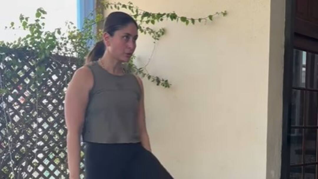Kareena Kapoor Khan Takes A Strength Training Session Before IIFA 2025, Watch Kareena Kapoor Khan Takes A Strength Training Session Before IIFA 2025, Watch