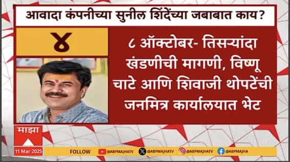 Sunil Shinde Statement On Walmik Karad : वाल्मिक कराडचे 'कर्म'काडं उघड, अवादा कंपनीच्या सुनील शिंदेंच्या जबाबात काय?