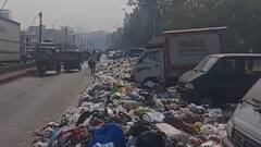 Thane News: ठाण्यातील रस्ता पाहून ओकारी येईल, डम्पिंग ग्राऊंड बंद असल्याने कचऱ्याचा ढीग साचला