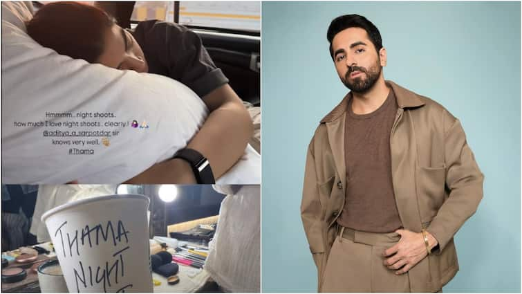 Rashmika Mandanna Shares Sneak Peek From The Sets Of Ayushmann Khurrana Starrer Thama