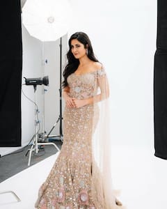 Katrina Kaif Dazzles in a Floral-Embellished Gown at IIFA 2025