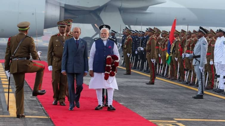 PM Narendra Modi Arrives In Mauritius For Two-Day State Visit, Accorded Grand Welcome | Video