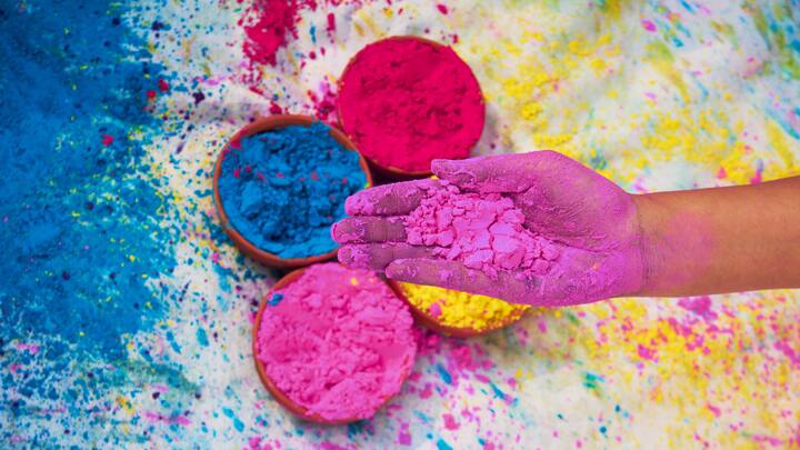 Magenta: Soak beetroot in water to get a bright magenta colour. (Image Source: Canva)