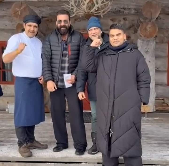 In the video, he can be seen chanting ‘Har Har Mahadev’ and ‘Jai Bholenath’ along with a few fellow Indians in Finland.