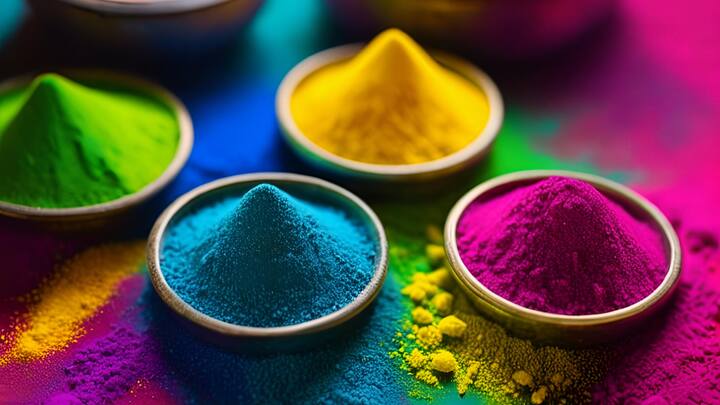 Other Options: Henna powder, Gulmohar, and Hibiscus flowers can be used to create various colours. (Image Source: Canva)