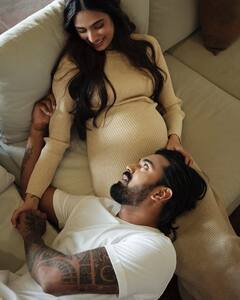 Athiya Shetty Flaunts Baby Bump As She Poses With KL Rahul In Adorable New Photos