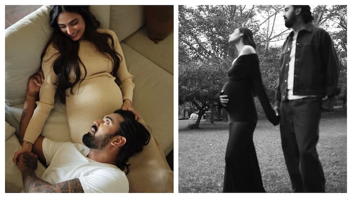 Actor Athiya Shetty and cricketer KL Rahul, who announced their pregnancy in November last year, recently shared a series of pictures, capturing their joy as they prepare to welcome their little one.