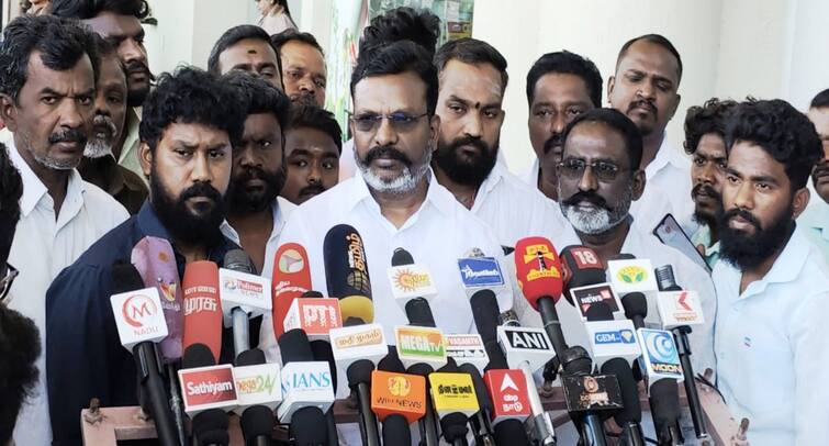 Thirumavalavan says Ministers from the northern states do not speak English tnn வடமாநில அமைச்சர்கள் இப்படி தான் செய்வார்கள்.. உண்மையை உடைத்த திருமாவளவன்