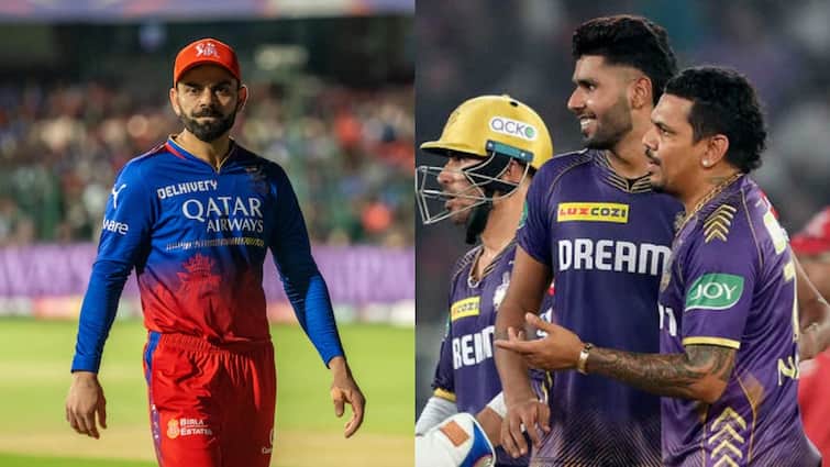 RCB-KKR के बीच IPL का पहला संयोग, डेटा के साथ शामिल है, जिसका लाभ