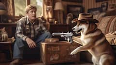 गहरी नींद में सोया था मालिक तभी कुत्ते ने उठाई पिस्टल और मार दी गोली, अजीब मामला आया सामने