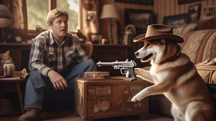 कुत्ते द्वारा गोली मारने की घटना सोमवार सुबह की है, जब एक व्यक्ति अपने बिस्तर पर सो रहा था और उसका कुत्ता 'ओरियो' खेलते-खेलते बंदूक के ट्रिगर पर पैर रख बैठा, जिससे गोली चल गई.